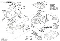 Bosch 3 600 HA2 104 Indego 850 Autonomous Lawnmower 230 V / Eu Spare Parts